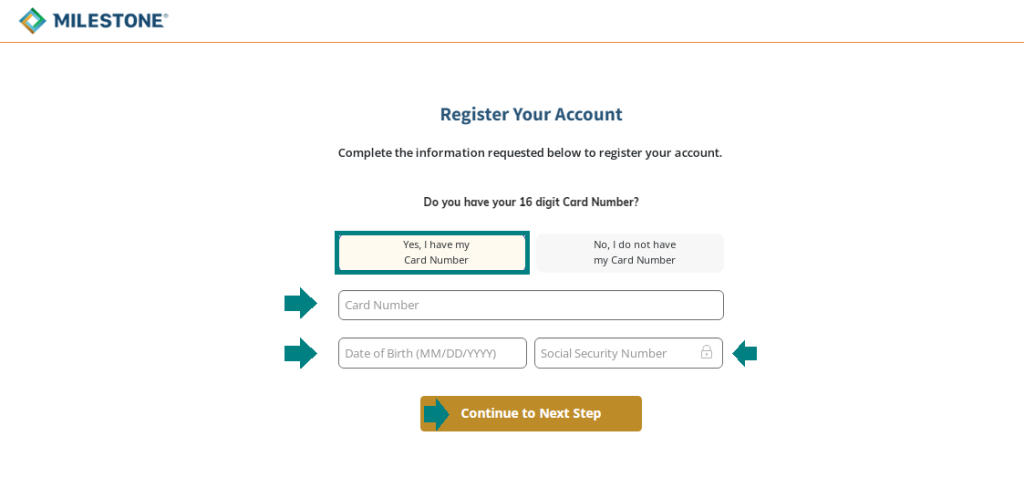 Activate My Milestone Credit Card